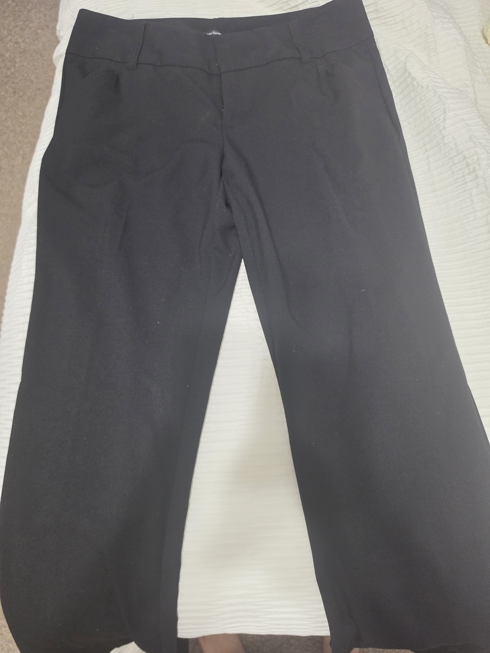 Daisy Fuentes Black Women's Dress Pants Size 12 Good Condition